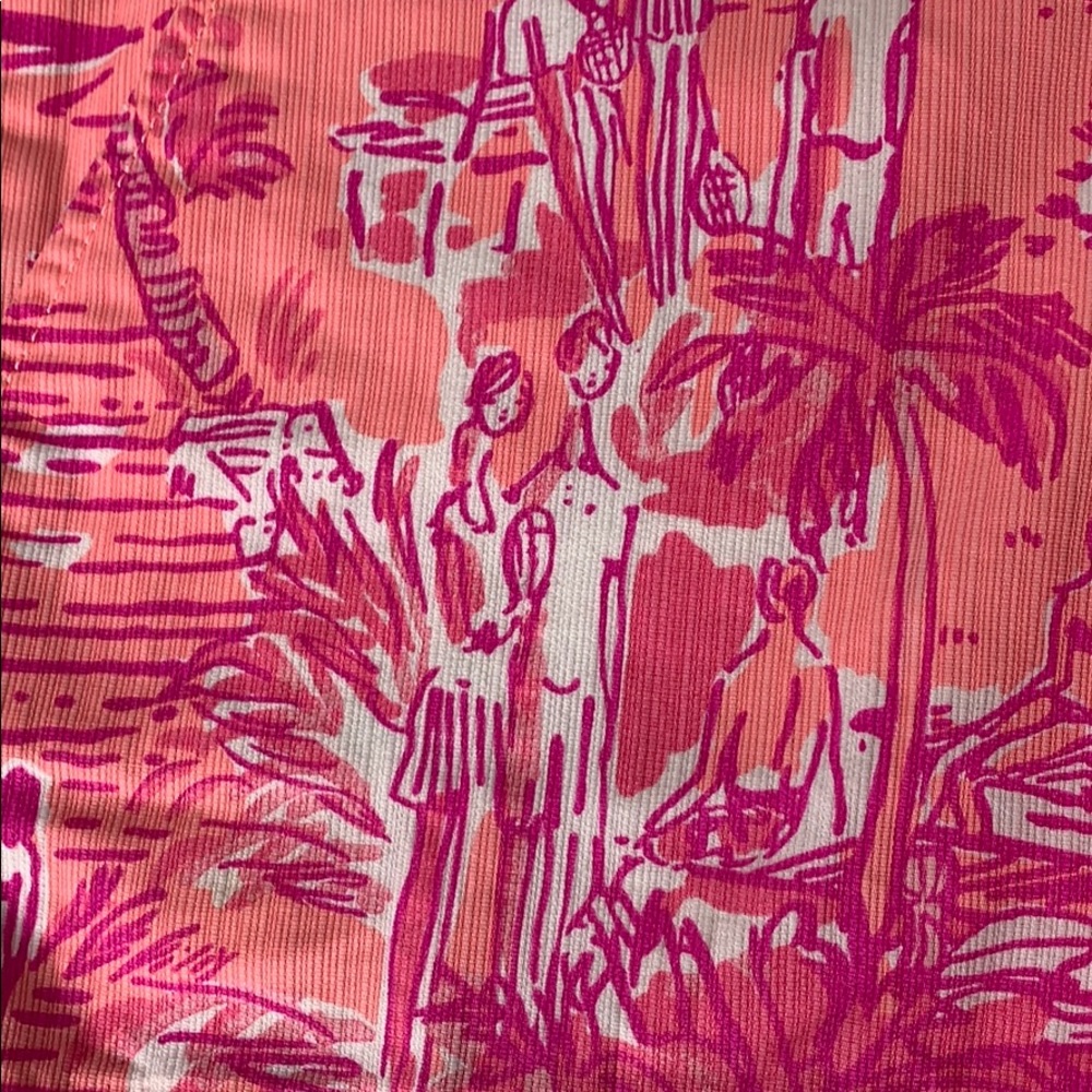 EUC Lilly Pulitzer Sz 2 buttercup scallop shorts - Picture 7 of 7